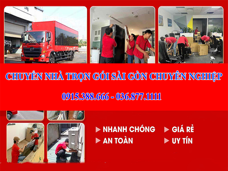 Dịch vụ chuyển nhà trọn gói phường Sài Gòn