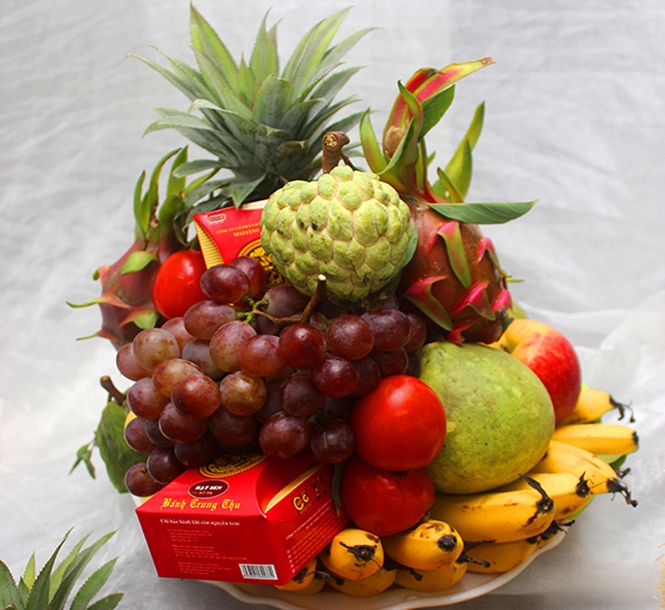 Mâm ngũ quả cúng nhà mới