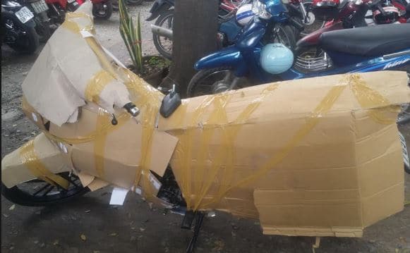 Hướng dẫn chuyển xe máy bằng tàu hỏa