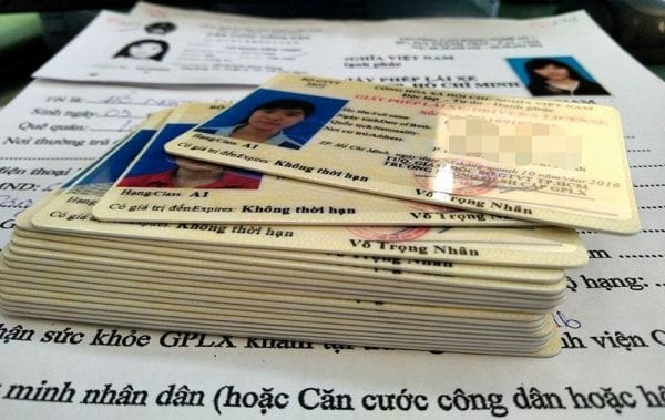 Tra cứu giấy phép lái xe thật giả