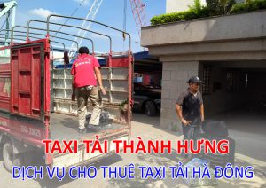 Dịch vụ cho thuê xe taxi tải tại Hà Đông