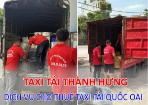 Dịch vụ cho thuê taxi tải Quốc Oai
