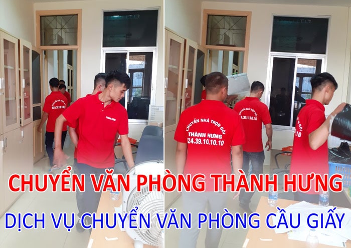 Dịch vụ chuyển văn phòng tại Cầu Giấy Thành Hưng cung cấp dịch vụ chuyển văn phòng tại Cầu Giấy uy tín