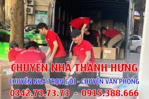 Dịch vụ chuyển nhà tại Đống Đa của Taxi tải Thành Hưng chuyên nghiệp, giá rẻ