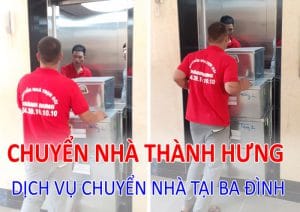 Dịch vụ chuyển nhà tại Ba Đình