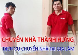 Dịch vụ chuyển nhà tại Gia Lâm
