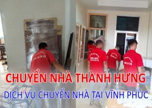 Dịch vụ chuyển nhà tại Vĩnh Phúc