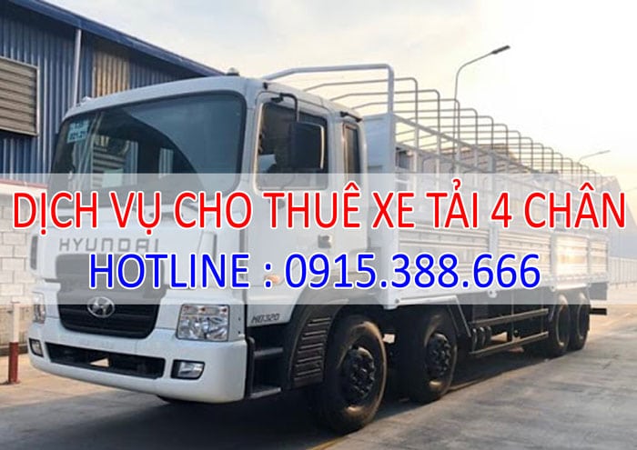 Dịch vụ cho thuê xe tải 4 chân giá rẻ Dịch vụ cho thuê xe tải 4 chân giá rẻ