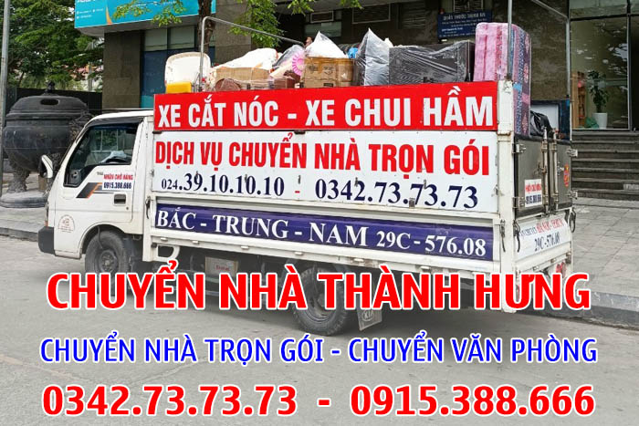 Quy trình chuyển nhà trọn gói tại TPHCM của Thành Hưng