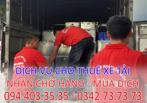 Xe tải chở hàng Hà Nội - hà giang có giấy vào phố cấm 24h
