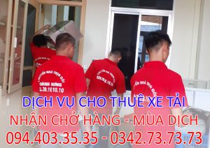 Xe tải chở hàng Hà Nội - sơn la có giấy phép vào phố cấm 24h