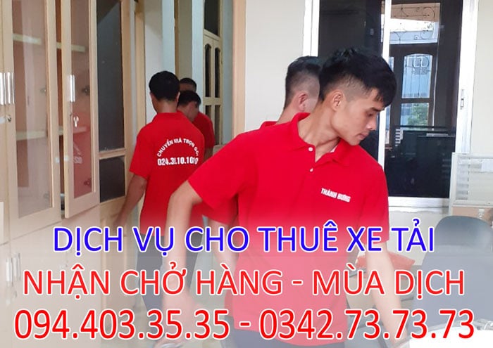 Cho thuê xe tải chở hàng Hà Nội - vinh có giấy phép vào phố cấm 24h Cho thuê xe tải chở hàng Hà Nội - vinh có giấy phép vào phố cấm 24h