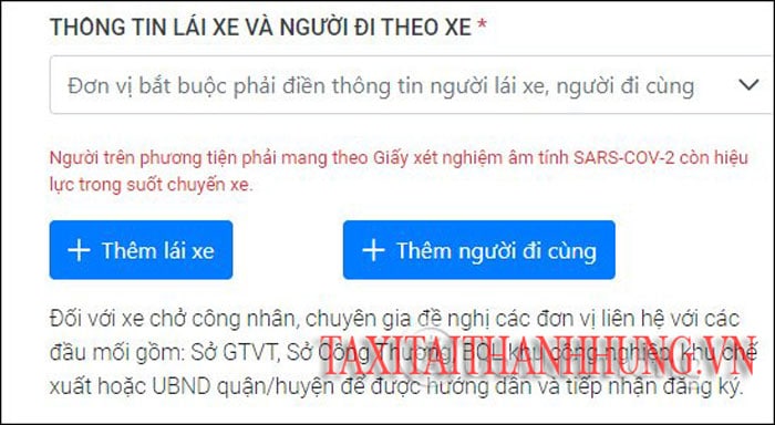 Đăng ký luồng xanh