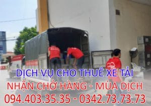 Xe tải chở hàng Hà Nội - hải dương có giấy phép vào phố cấm 24h