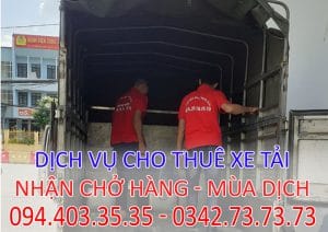 Cho thuê tải chở hàng Hà Nội đi TP. Cần Thơ