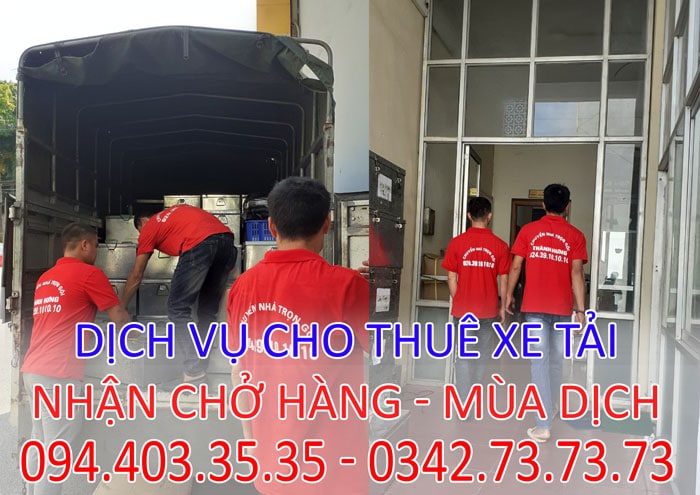 Cho thuê xe tải chở hàng đi Long An giá rẻ Cho thuê xe tải chở hàng đi Long An giá rẻ