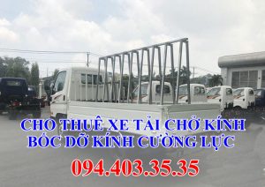 Cho thuê xe tải chở kính, bốc dỡ kính cường lực