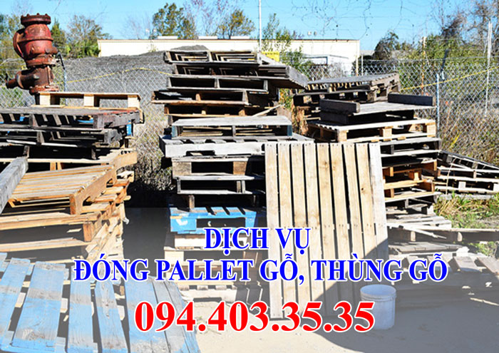Dịch vụ đóng pallet gỗ, thùng gỗ giá rẻ Dịch vụ đóng pallet gỗ, thùng gỗ giá rẻ