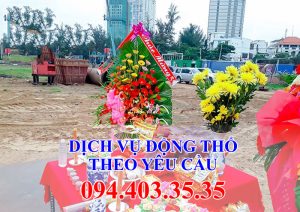 Dịch vụ động thổ nhà theo yêu cầu uy tín