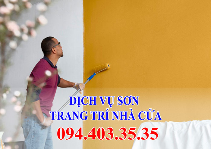 Dịch vụ sơn, trang trí nhà cửa giá rẻ chuyên nghiệp