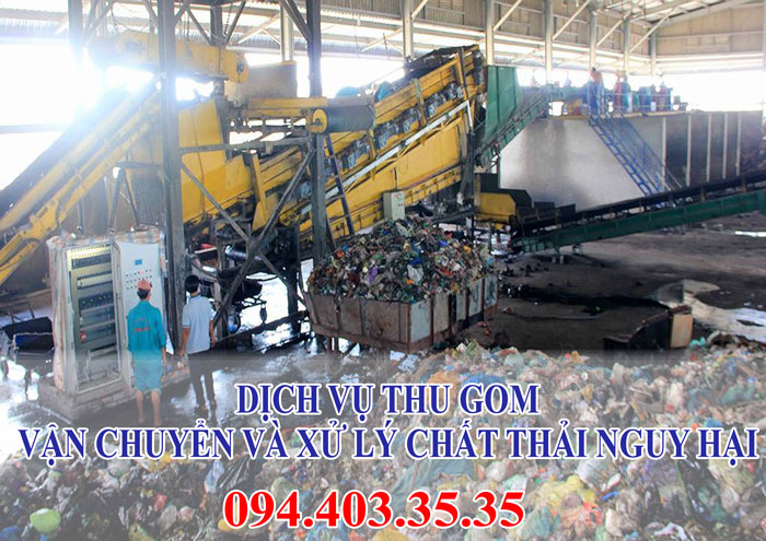 Dịch vụ thu gom, vận chuyển và xử lý chất thải nguy hại đảm bảo nhất Dịch vụ thu gom, vận chuyển và xử lý chất thải nguy hại đảm bảo nhất