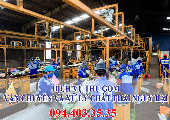 Dịch vụ thu gom, vận chuyển và xử lý chất thải nguy hại Dịch vụ thu gom, vận chuyển và xử lý chất thải nguy hại