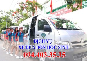 Dịch vụ xe đưa đón học sinh