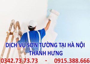 Thợ sơn tường tại Hà Nội