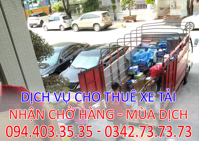 Xe tải chở hàng Bắc Nam Hà Nội - Đà Nẵng - TP HCM uy tín