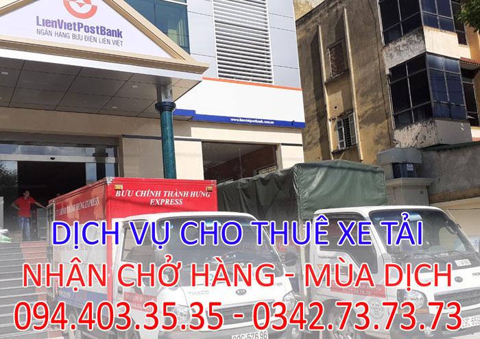 Xe tải chở hàng Bắc Nam Hà Nội - Đà Nẵng - TP HCM