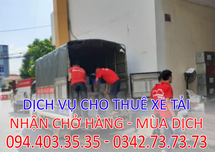 Xe tải chở hàng, chuyển nhà trọn gói Thái Nguyên uy tín