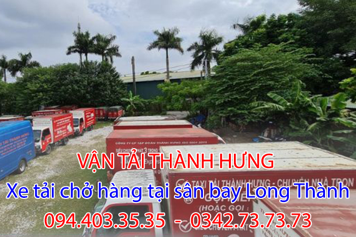 Xe-tai-cho-hang-tai-san-bay-long-thanh Xe tải chở hàng tại sân bay Long Thành từ Taxi tải Thành Hưng