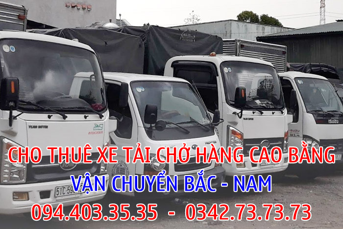 Thành Hưng cho thuê xe tải chở hàng tại Cao Bằng với nhiều gói dịch vụ
