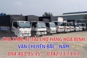 Thành Hưng cung cấp dịch vụ cho thuê xe tải chở hàng Hòa Bình