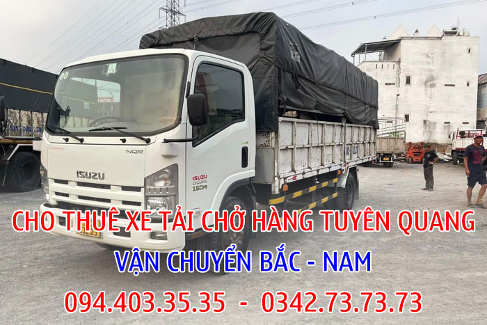 Cam kết dịch vụ cho thuê xe tải chở hàng Tuyên Quang của Thành Hưng