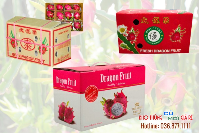 Thùng carton đựng thanh long