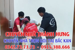 Thành Hưng cung cấp dịch vụ chuyển nhà trọn gói tại Bắc Kạn