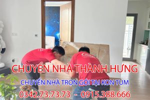 Dịch vụ chuyển nhà trọn gói tại Kon Tum của Taxi tải Thành Hưng