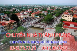 Chuyển nhà trọn gói tại Ninh Bình uy tín, giá rẻ số 1 từ vận tải Thành Hưng