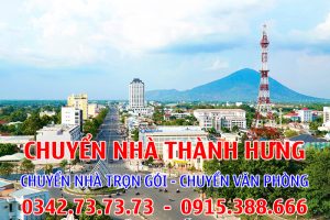 Chuyển nhà trọn gói tại Tây Ninh chuyên nghiệp giá rẻ từ Taxi tải Thành Hưng