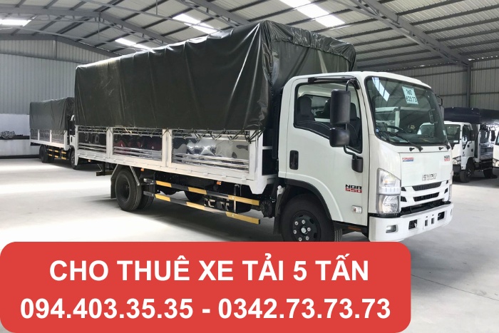 Dịch vụ cho thuê xe tải chở hàng 5 tấn của Thành Hưng uy tín số 1