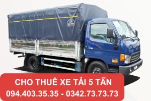 Giá thuê xe tải 5 tấn của Thành Hưng rất cạnh tranh với các đơn vị khác