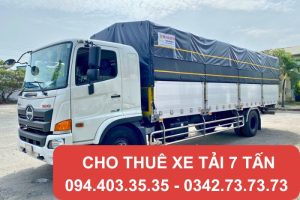 Giá thuê xe tải 7 tấn Thành Hưng tốt nhất thị trường