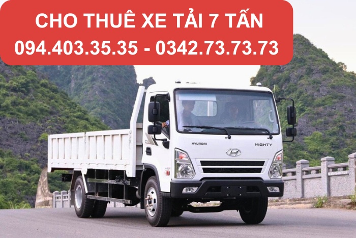 Xe tải Huyndai 7 tấn thùng lửng