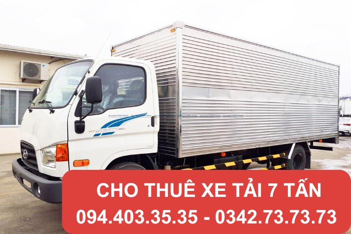 Dịch vụ thuê xe tải 7 tấn của Thành Hưng rất đa dạng