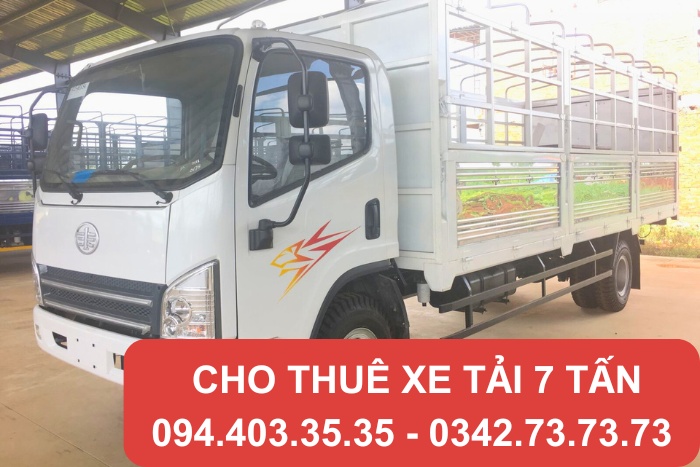 Thành Hưng cam kết giá thuê xe tải 7 tấn rẻ nhất thị trường