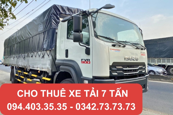 Bảng giá thuê xe tải 7 tấn mới nhất 2024