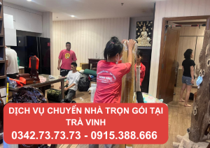 chuyển nhà trọn gói tại Trà Vinh của Thành Hưng
