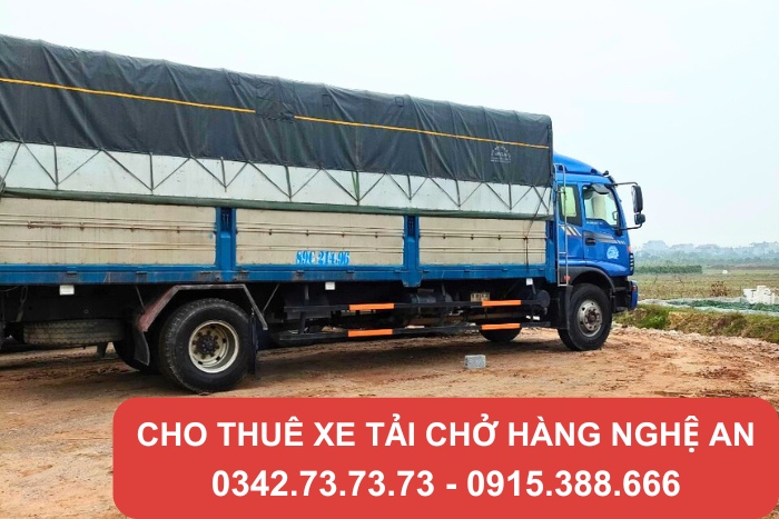 Thành Hưng cho thuê xe tải chở hàng Nghệ An đa dạng tải trọng và chủng loại