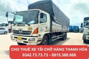 Thành Hưng cho thuê xe tải chở hàng Thanh Hóa uy tín